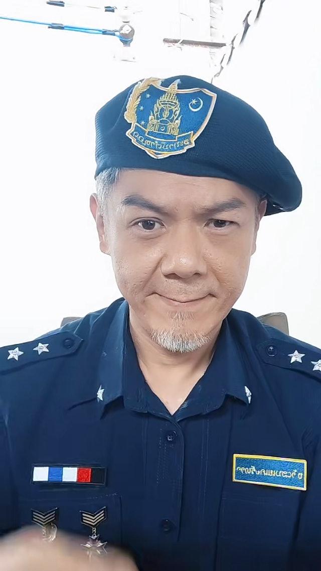 彭皓鋒返工拍戲。(圖/影片截圖)