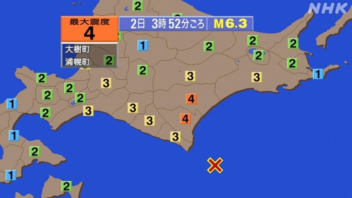 日本北海道「極淺層地震」!20分鐘內連2震 最大規模6.3