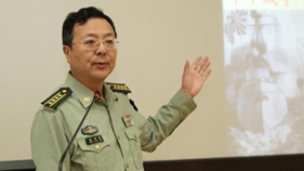 大陸國防大學代表團少將孟祥青。(圖/人民日報)