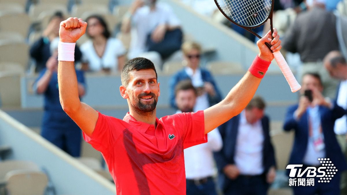 喬科維奇技壓諾瑞晉8強 法網100勝入袋史上第2人