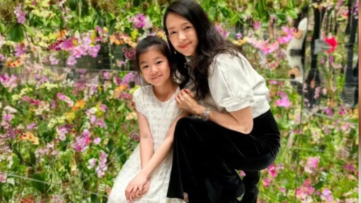 章子怡罕見曝光9歲女兒真面目 五官複製父母:汪峰基因太強大