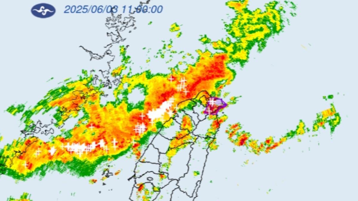 天氣/北北基宜雨彈狂炸!氣象署發山區暴雨提醒:應留意溪水暴漲