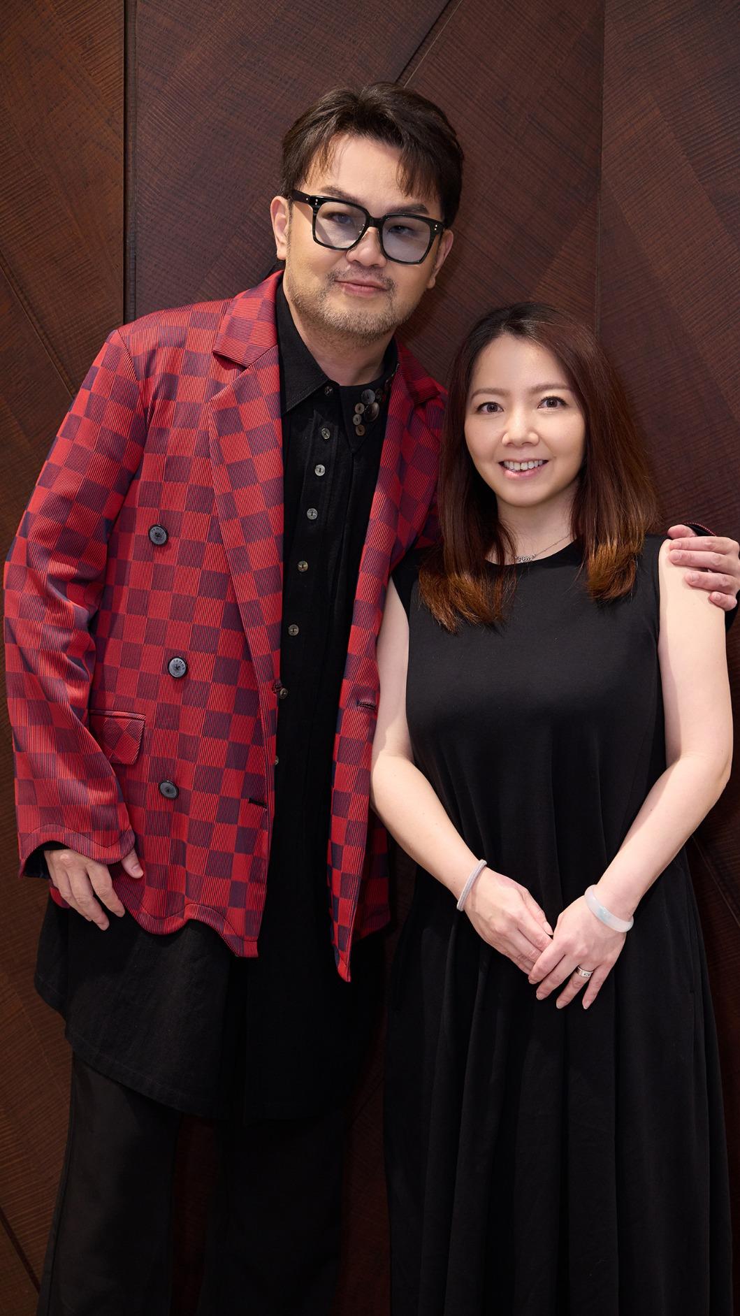 蘇震洋跟老婆一起吃素。(圖/綵星娛樂提供)