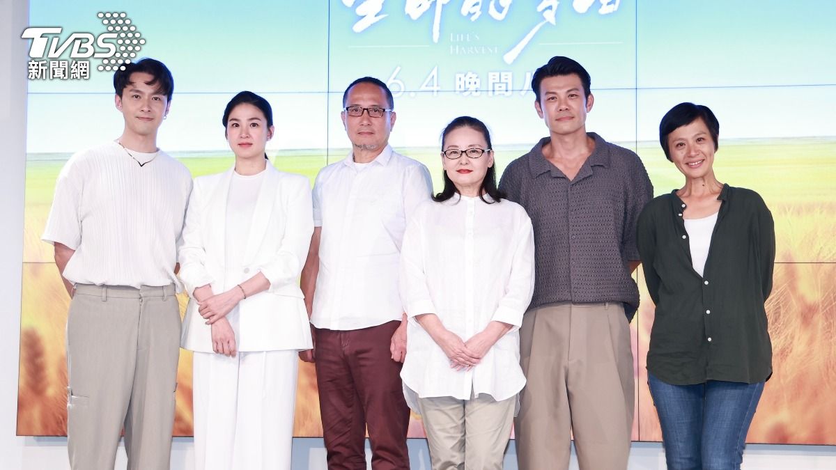 張雁名(左起)、洪小鈴、艾偉、王淑娟、陳志強、黃采儀同台。(圖/黃城碩攝)