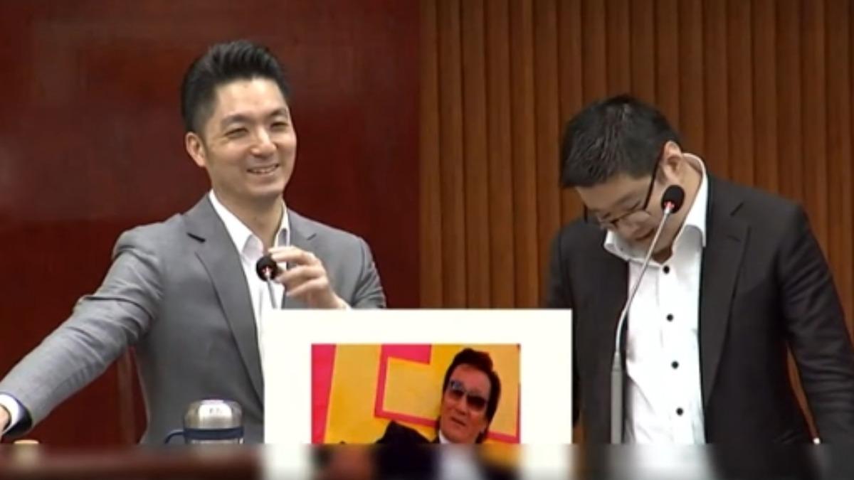 正面對決! 補助款遭刪 蔣萬安率隊提訴願（圖／翻攝台北市議會）