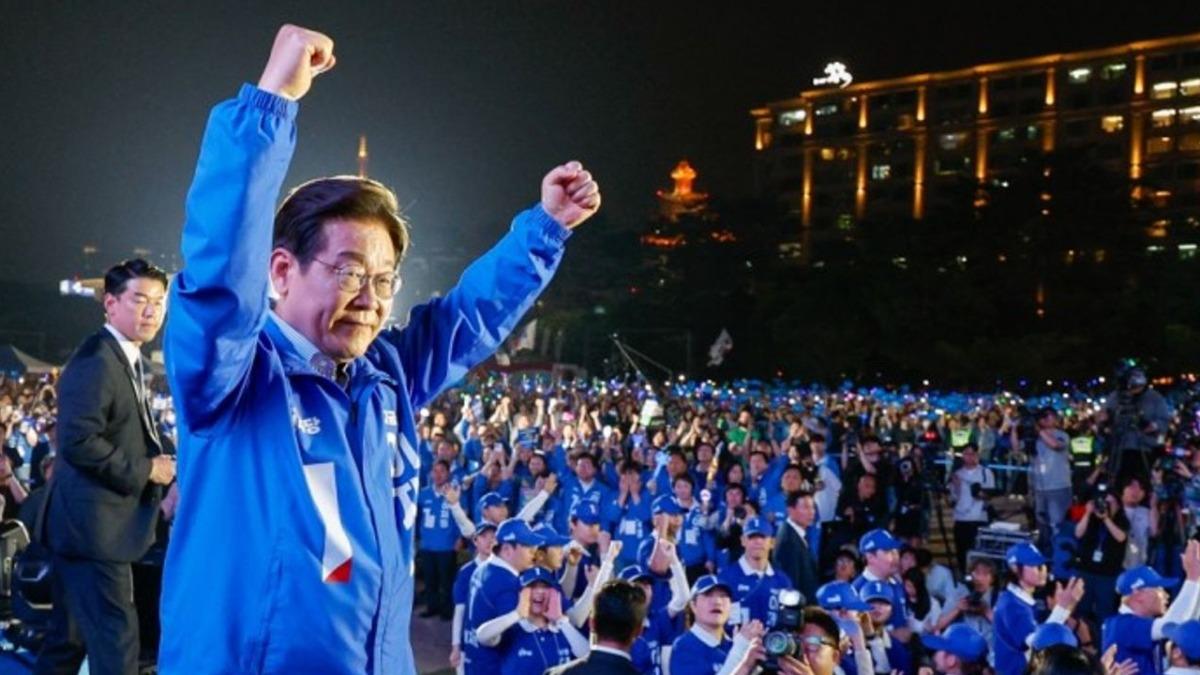 又一次政黨輪替!李在明當選南韓總統 向國民致敬:感謝偉大決定