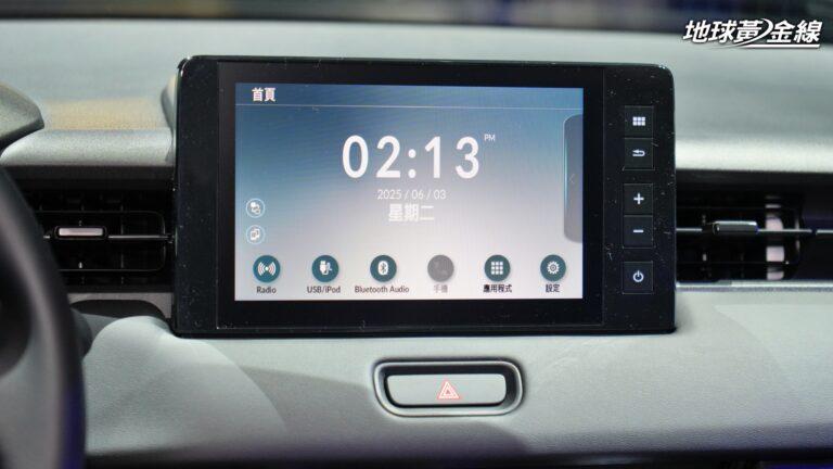 搭載Panasonic主機與Honda Connect系統,提供Apple CarPlay與Android Auto功能。(圖/ 地球黃金線)