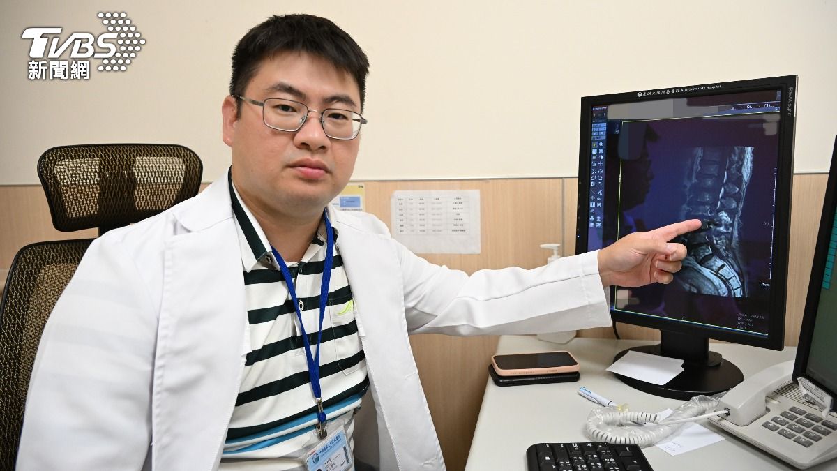 亞洲大學附屬醫院感染科主治醫師張為碩。(圖/TVBS)