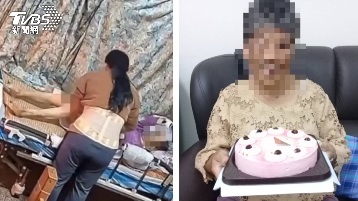 瘀青不是藥效!家屬調監視器嚇壞心碎 阿嬤竟遭印尼看護暴打