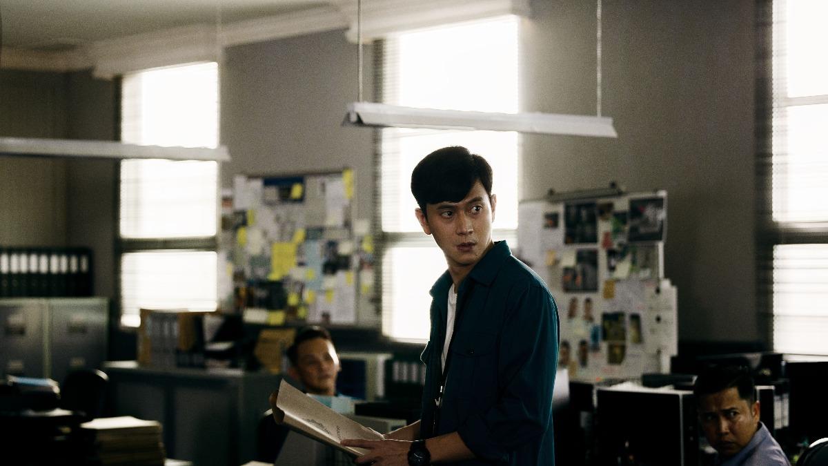 劉冠廷首次接拍香港電影就跟古天樂合作,直呼像在作夢。(圖/華映提供)