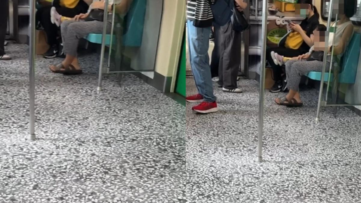 網友分享車廂地板還打造成阿嬤家石地板。(圖/網友@olaf020220授權提供)