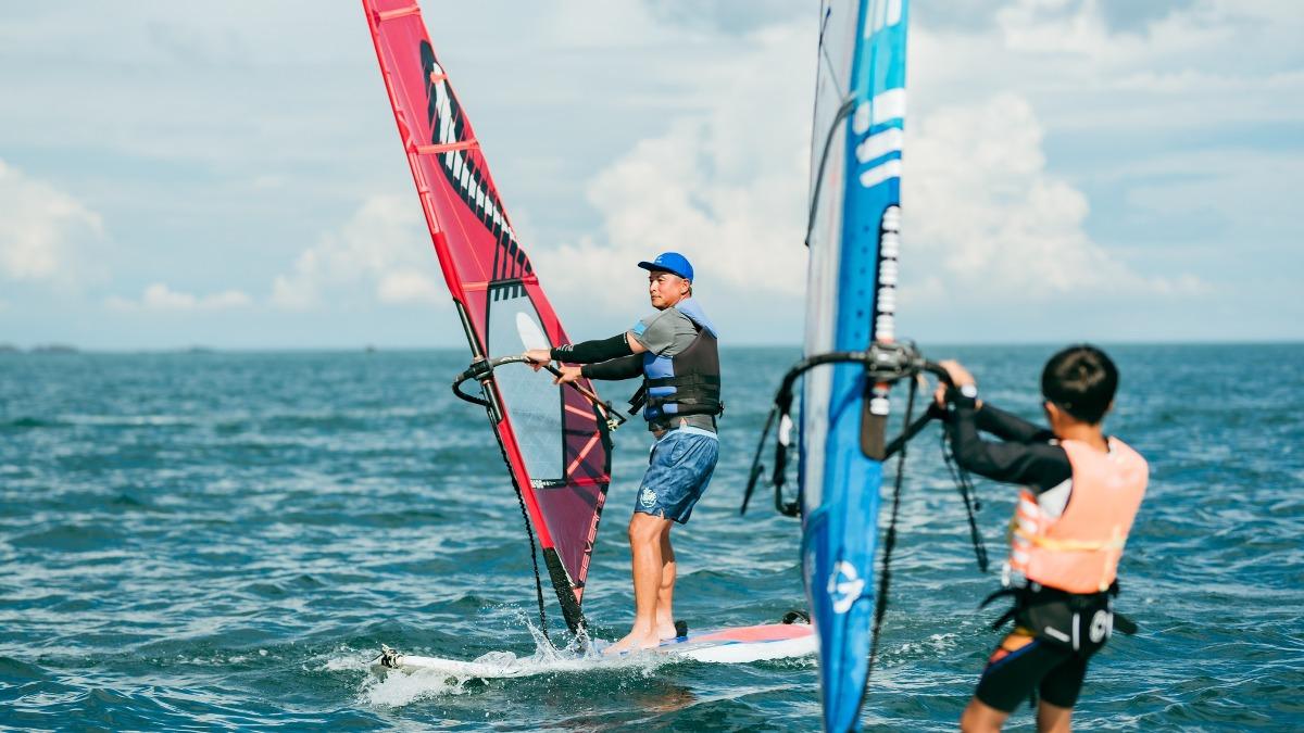 李銘順兄弟澎湖落海50次!吃力喘氣苦學3天 奧運選手親自調教