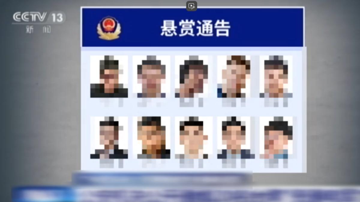 陸通緝資通電軍 國防部批「抹黑 手段卑劣」(圖/CCTV-13)