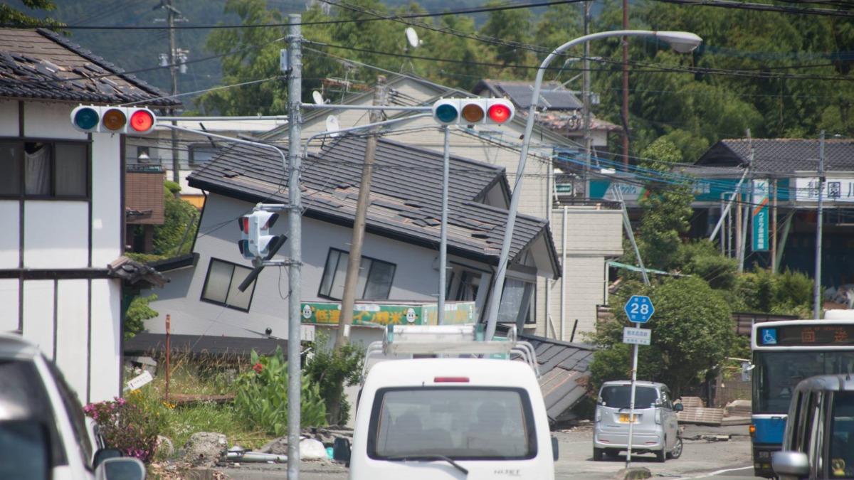 睡夢中震度7強震來襲，退休師憶熊本地震驚悚瞬間。（圖／一木康提供）