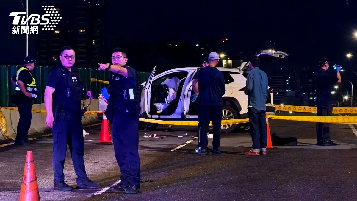 通緝犯開車撞警遭轟12槍斃命 母認「兒做錯事」傷心趕赴醫院