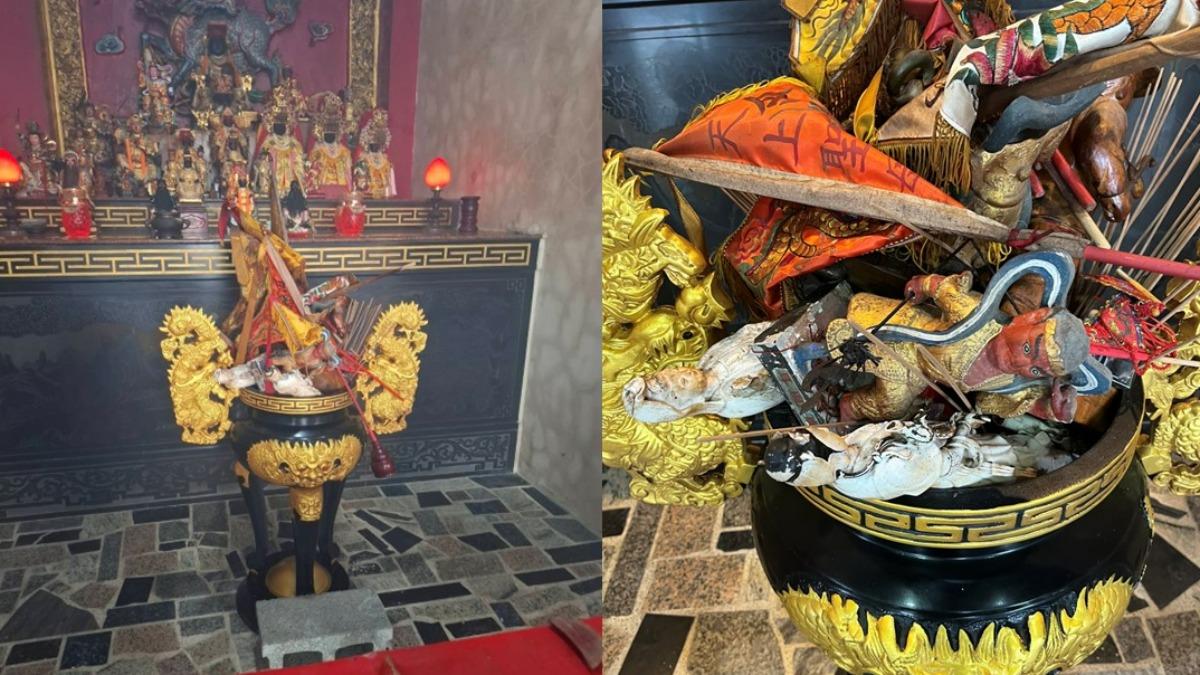 跟神有仇?新北男縱火燒15尊神像 加瓦斯爐、高粱助燃遭起訴