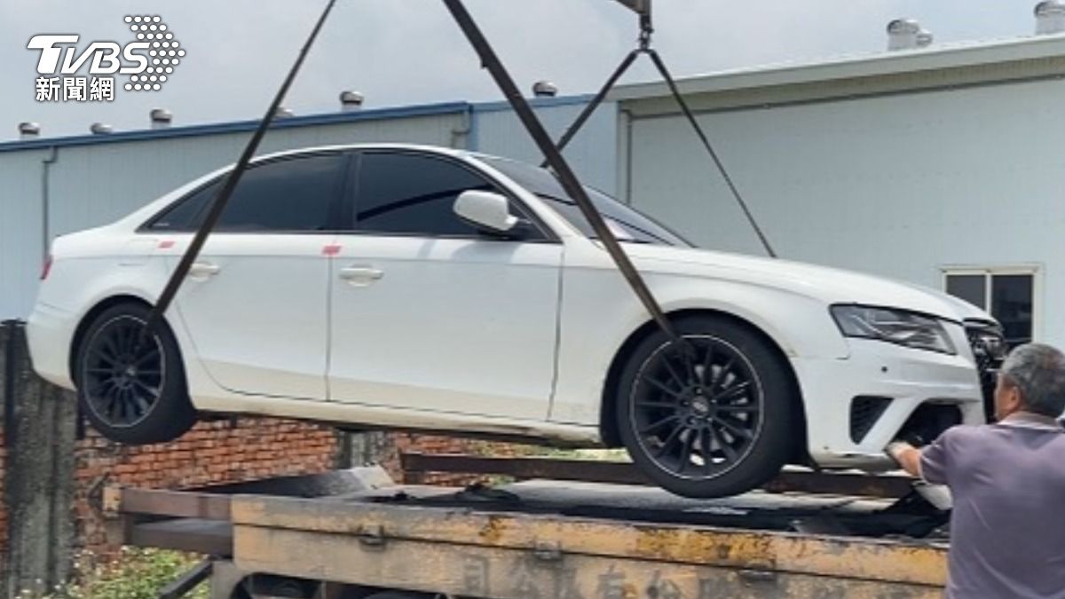 開奧迪卻不繳稅!車被「天眼」通報拖走 彰化男秒繳錢+求分期