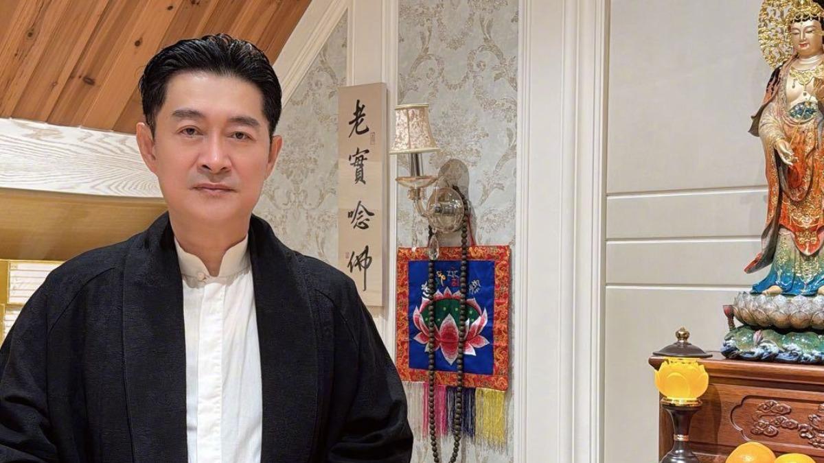 62歲黃安「證實出家」皈依佛門!夢見自己喪禮 詭穿僧服助念