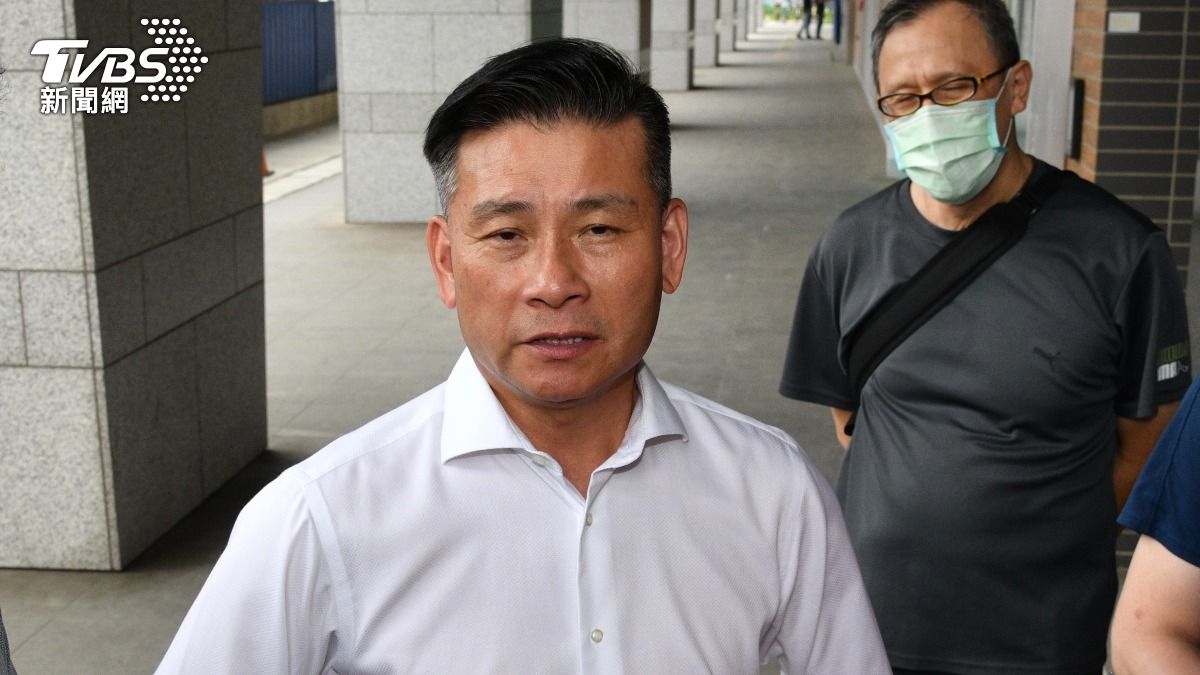 國民黨台北市黨部代理主委戴錫欽。(圖/胡瑞麒攝)