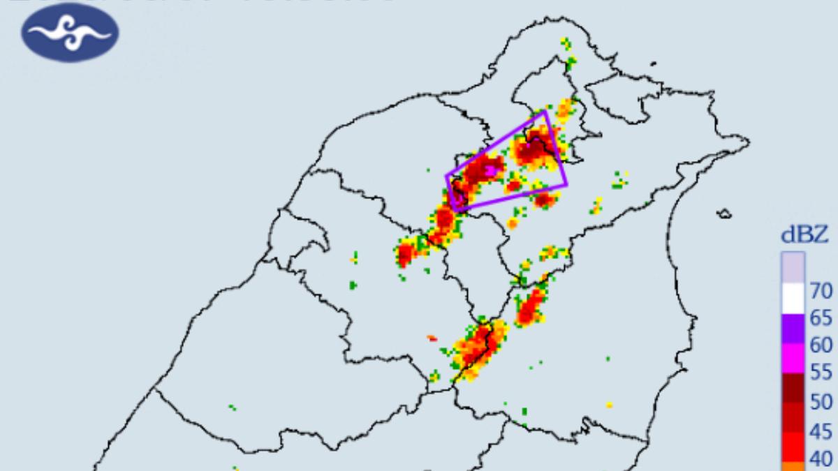 天氣/氣象署大雷雨預警 「新北山區」留意溪水暴漲