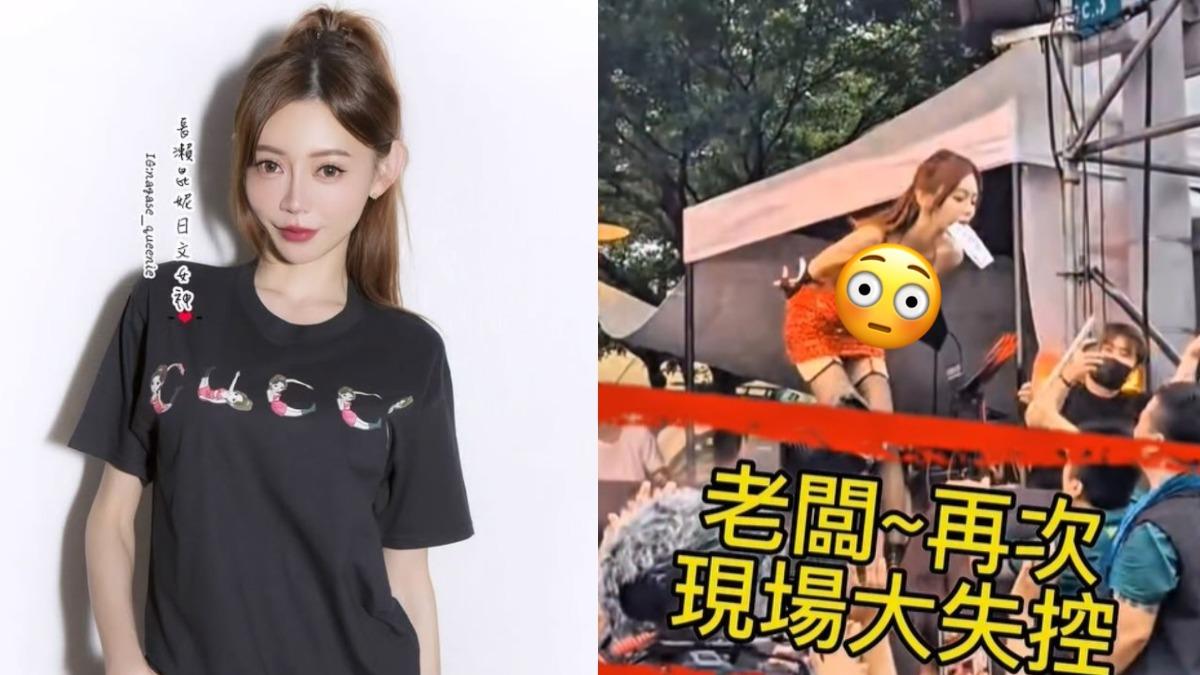 連千毅辣秘書轉行!火辣現身廟會失控畫面曝 下台驚「堂主叫妳留下」