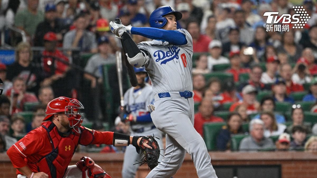 MLB/大谷翔平敲安難救!道奇全場10安 遭紅雀5比0完封