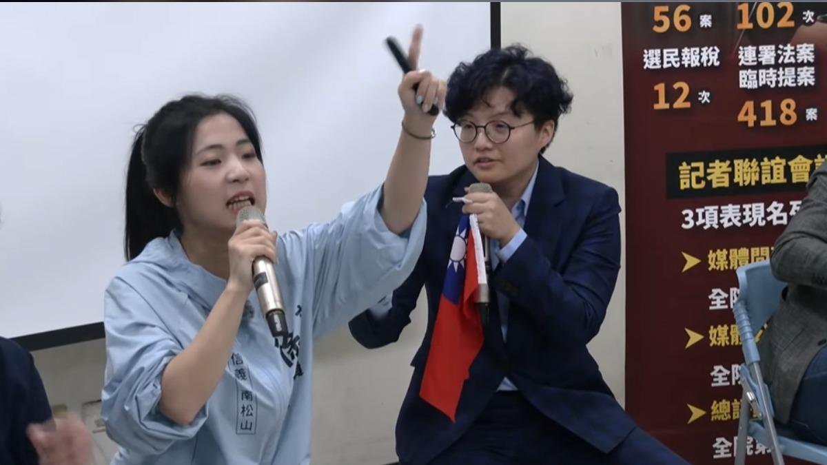 吳靜怡踢館遭綠營圍剿淚崩　徐巧芯抱不平：說出真心話就被出征