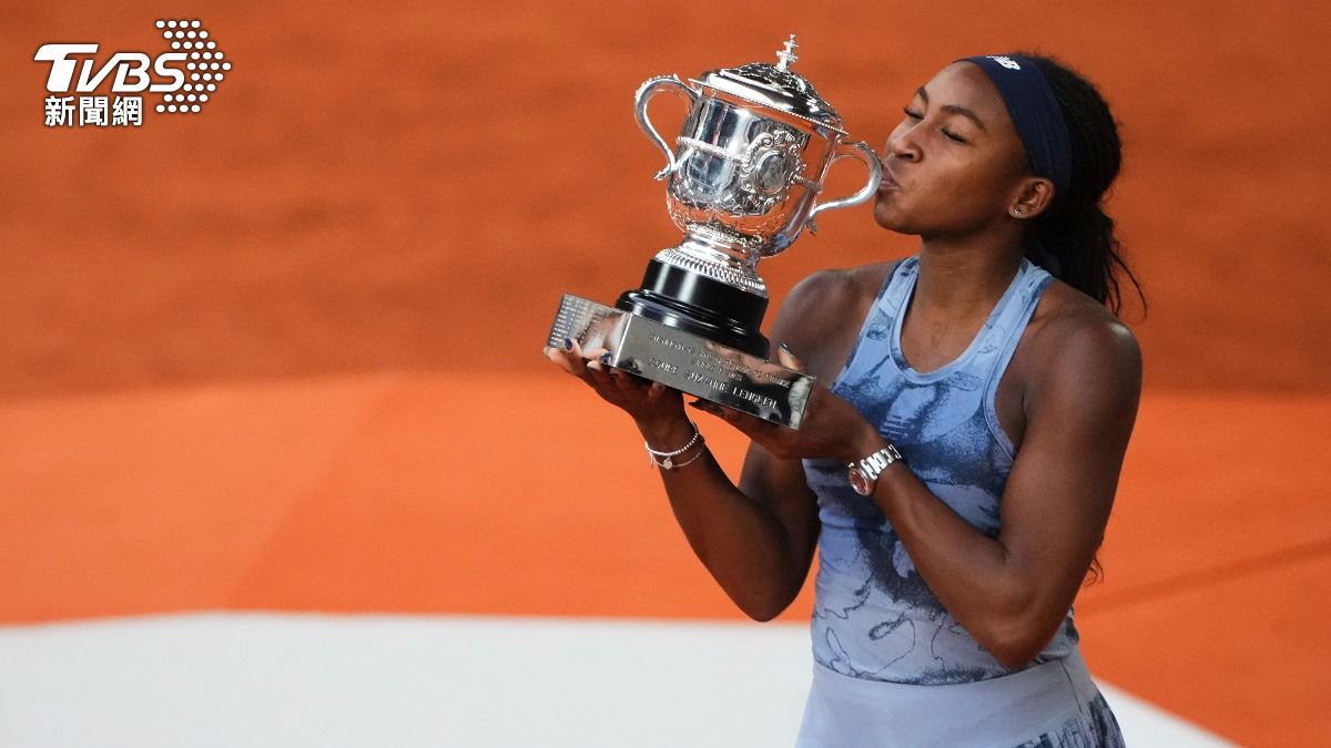 法網/小威接班人!高夫3盤扳倒球后 美國選手睽違10年再奪冠