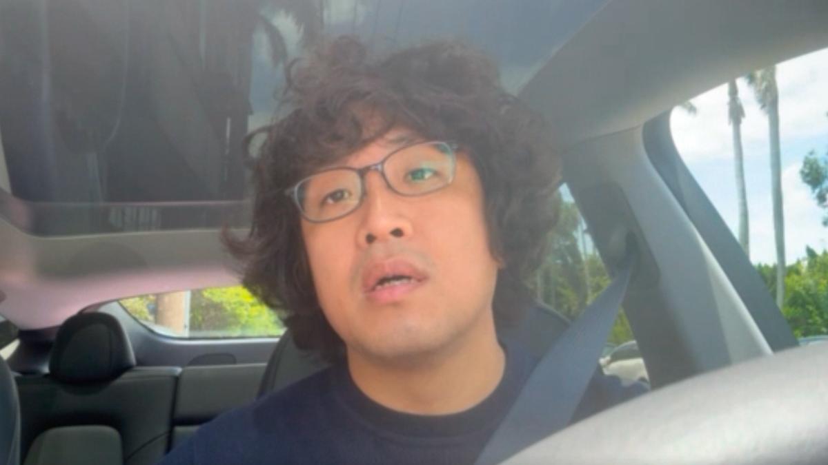 沈伯洋出面回應父親對岸經商一事。(圖/沈柏洋辦公室提供)