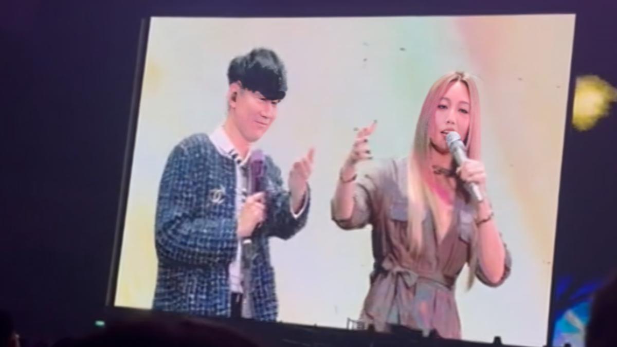 林俊傑第二天演唱會嘉賓是金曲歌后A-Lin,兩人合體演唱3首歌曲。(圖/民眾提供)