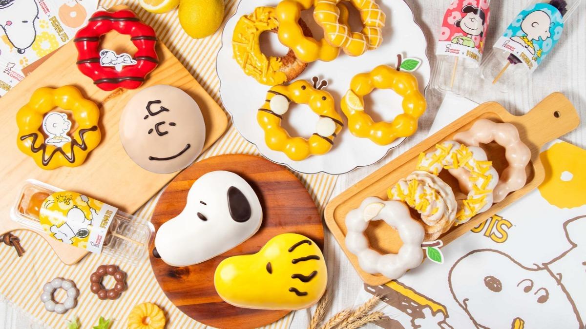 Mister Donut與史努比聯名第二彈。(圖/業者提供)