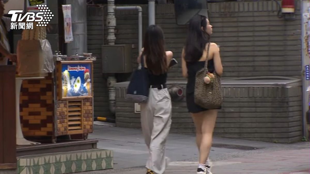 永康商圈試辦為期一個月的假日徒步區(示意圖/TVBS資料畫面)