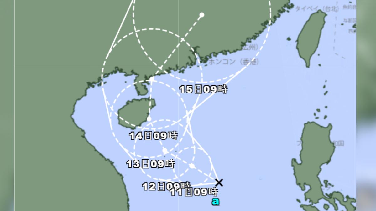 天氣/今年首颱「蝴蝶」將誕生 氣象粉專:大角度轉向橫掃2地