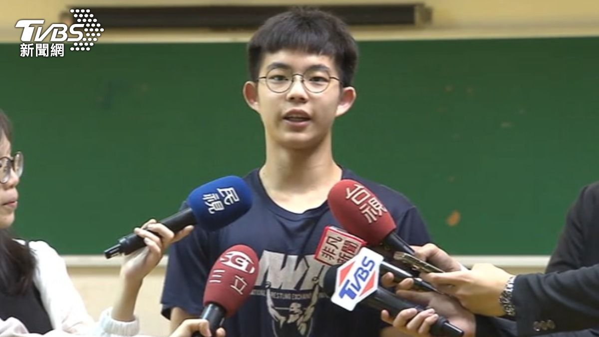 徐雋昊從小就學習柔道、角力,現在也是角力選手。(圖/TVBS資料畫面)
