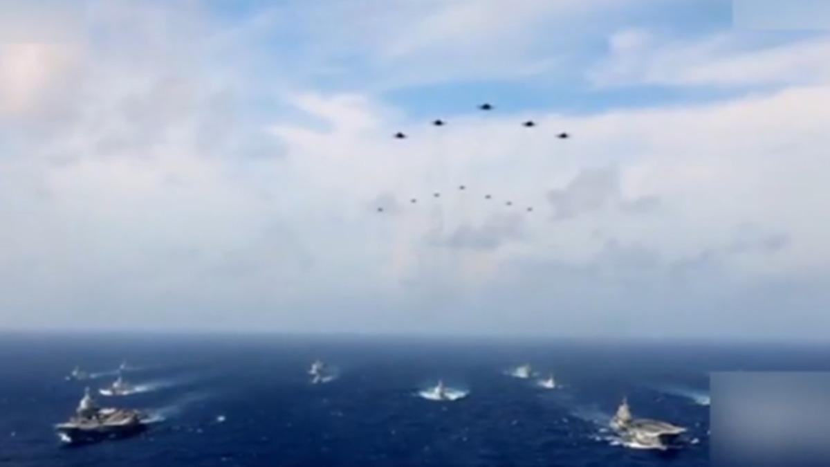 中共雙航艦編組