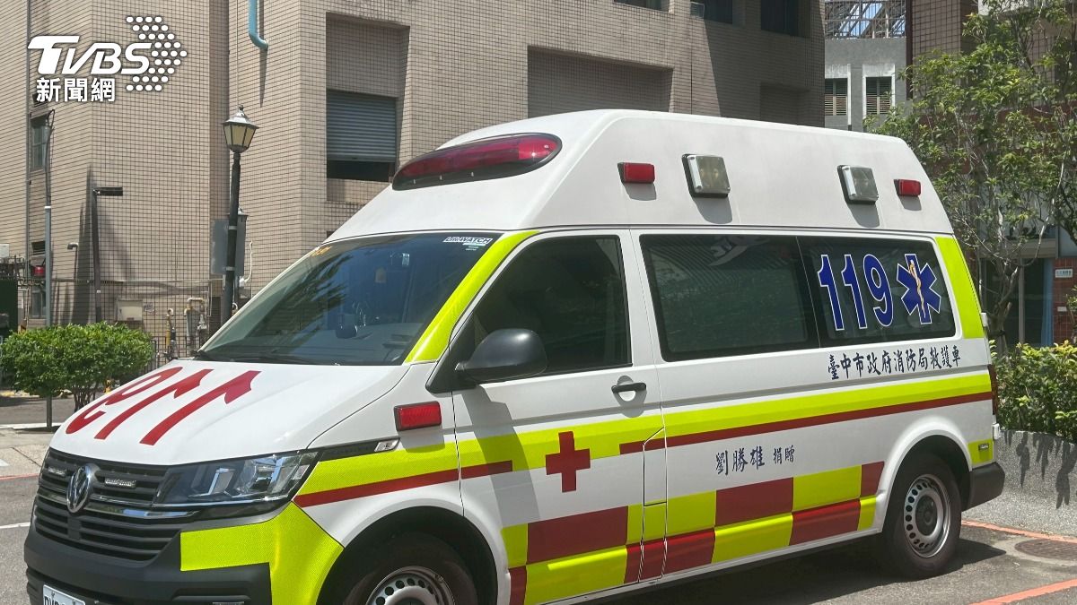 台中大樓巨響!74歲罹癌翁頂樓墜落重摔 倒地不動亡