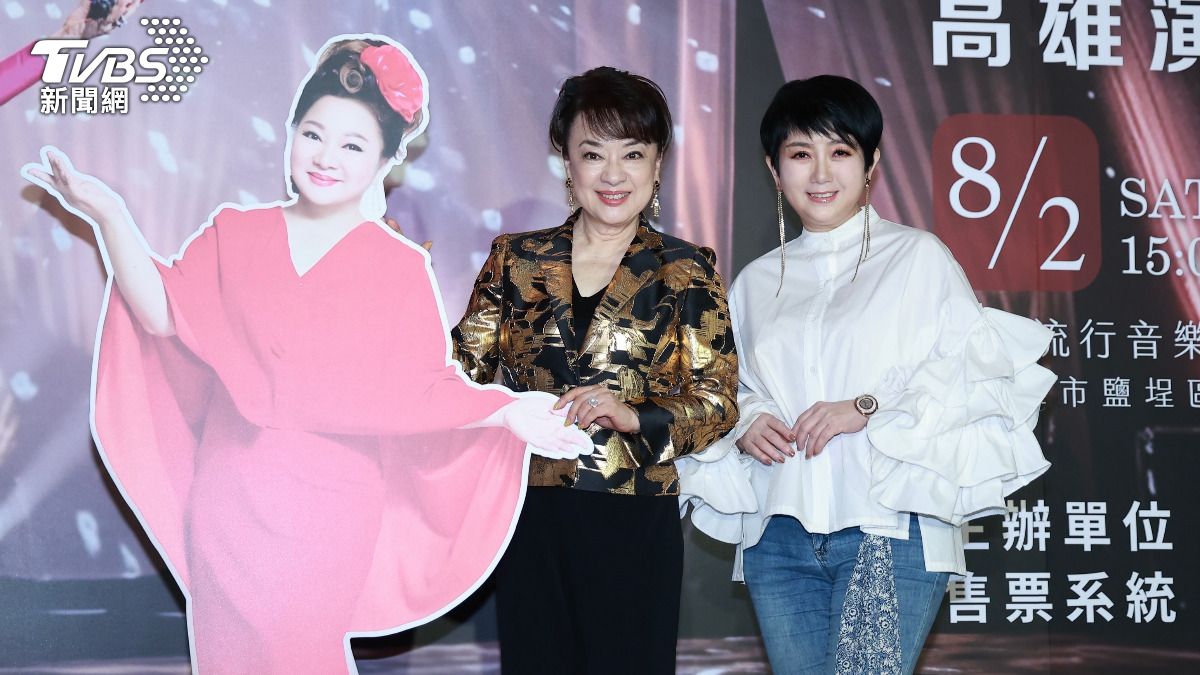 白冰冰(左起)、翁倩玉以及周思潔被封為「旅日三鼻祖」。(圖/黃城碩攝)