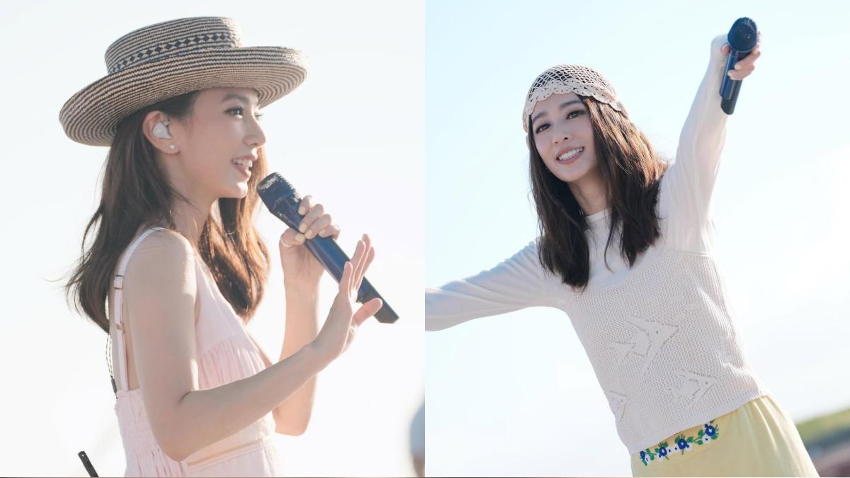 田馥甄搶拍「草莓月亮」壯麗夜空照!「龍戲珠」奇景美翻全網