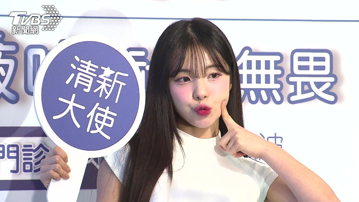 李多慧感冒痊癒後現身。(圖/范宇宣攝)