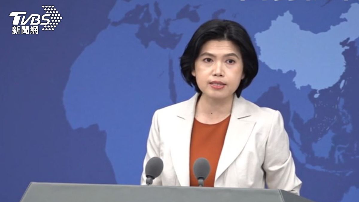 大陸國台辦發言人 朱鳳蓮(圖/TVBS)