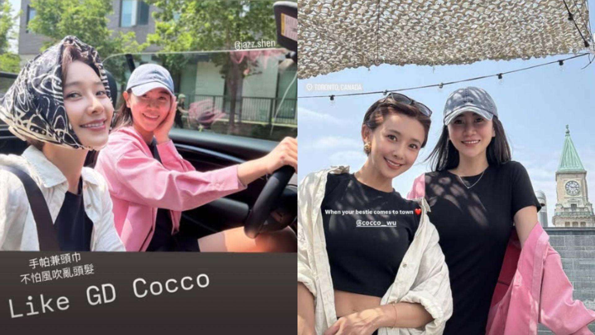 吳婉君曬出與友人的合照,駁斥和趙駿亞同遊謠言。(圖/翻攝自吳婉君IG)