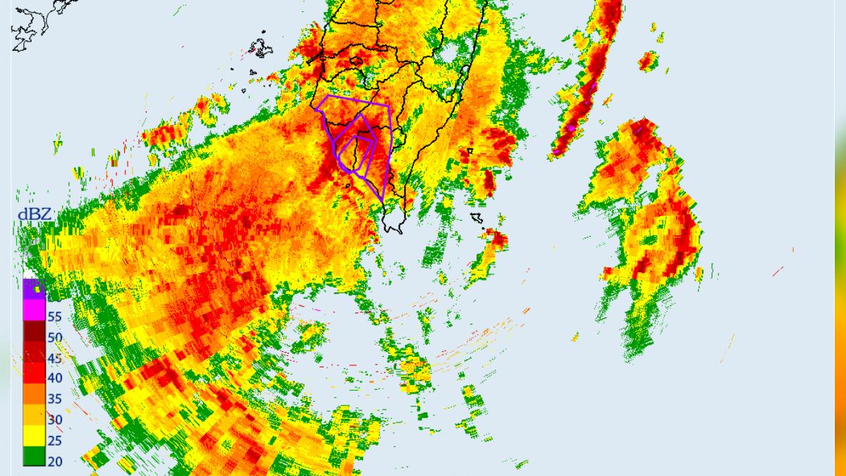 天氣/高屏大雷雨警戒!國家級警報響 山區嚴防土石流