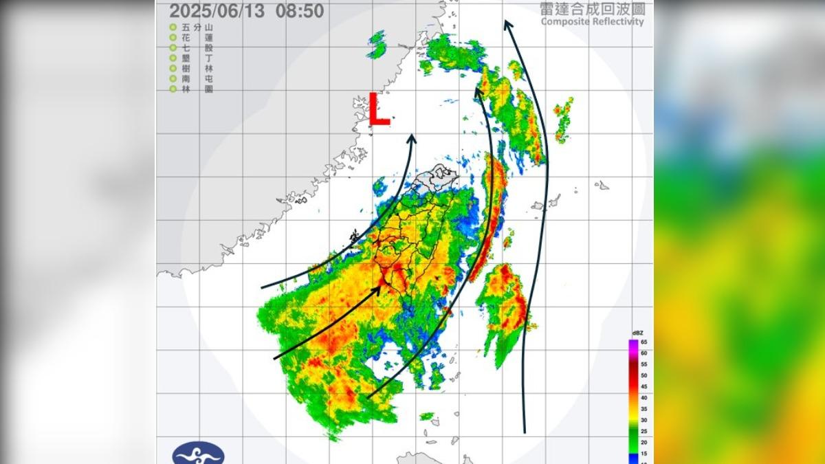 天氣/雨勢爆擊!高屏累積逾百毫米雨量 專家:明天雨才停