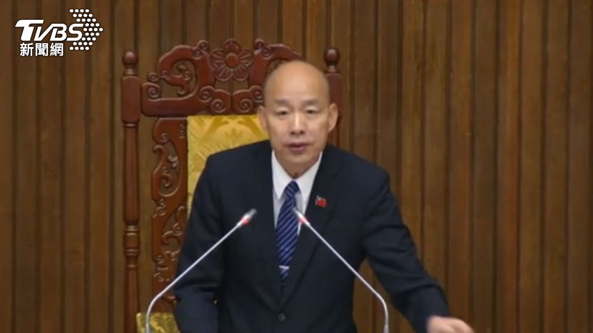 立法院長韓國瑜主持院會(圖/TVBS)