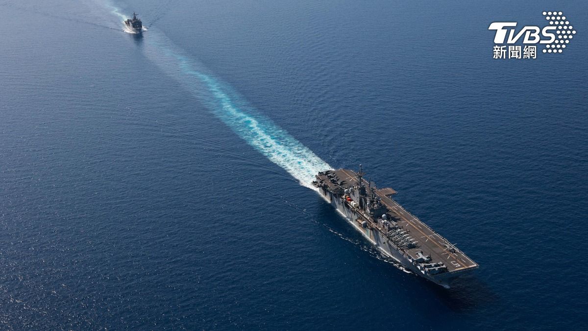 伊朗可能透過控制霍爾木茲海峽(Strait of Hormuz),阻礙石油和液化天然氣出口作為反制。(圖/達志影像美聯社)