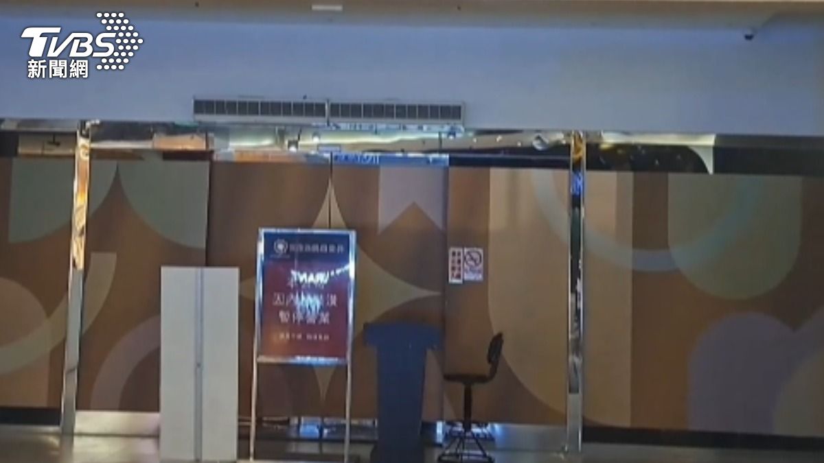蘆竹某知名賣場電子遊戲場藏賭場。(圖/TVBS)