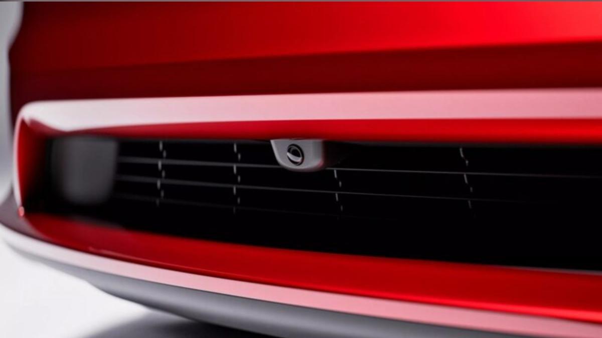 新款Model S跟Model X的前保桿部位多了一組前鏡頭。(圖/Tesla提供)