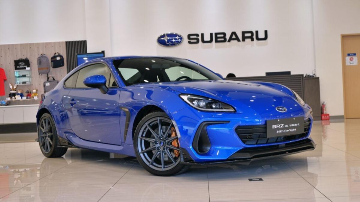 BRZ STI Brembo極速性能限量版的預售價為173.8萬元起。(圖/地球黃金線)