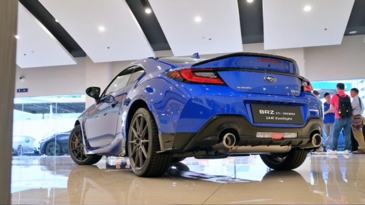 在STI空力套件與Brembo煞車系統的加持下,將有助於提升操控性。(圖/地球黃金線)