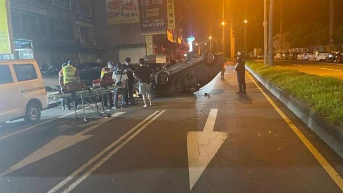 桃園車禍-桃園觀音-疲勞駕駛-連撞5車